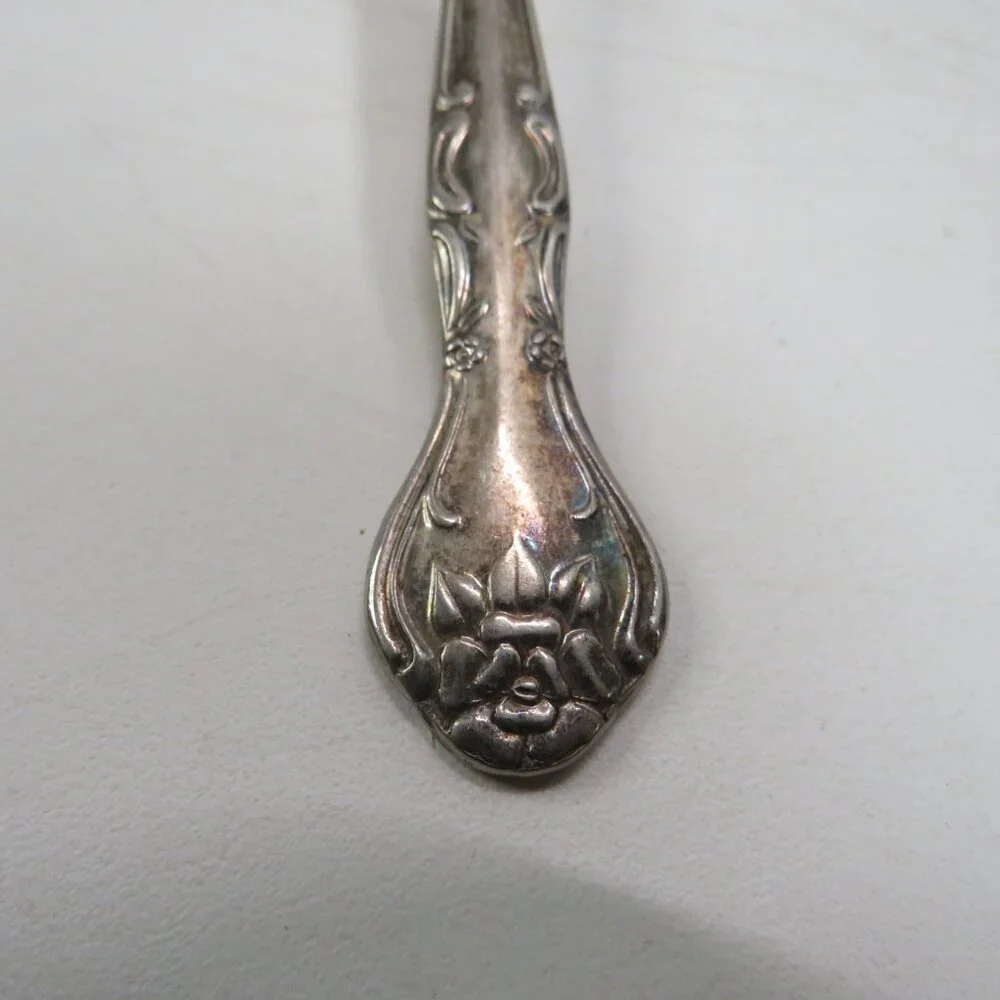 Vintage Large Spoon National Silver Co Norma pat. 8